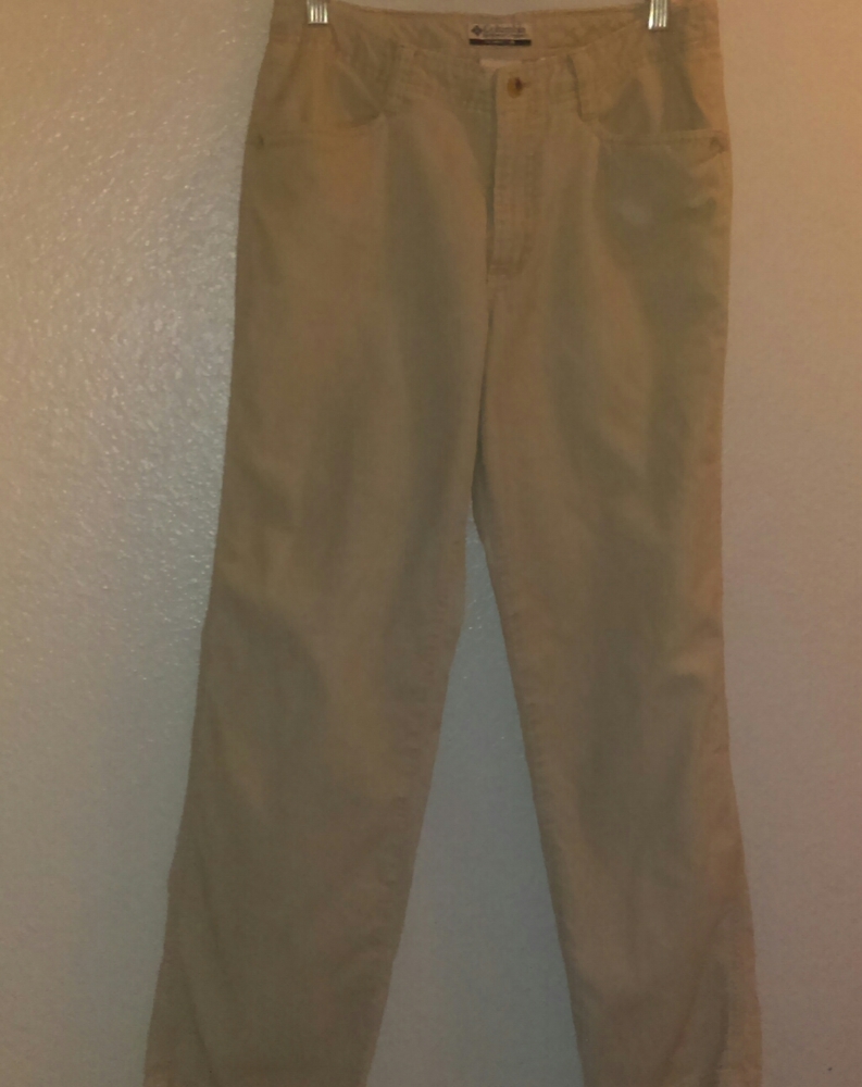 Columbia tan corduroy pants